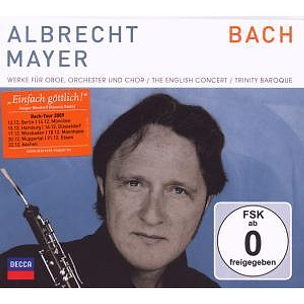 Bach - Werke Für Oboe Und Chor (Deluxe Cd&Dvd), A. Mayer, English Concert, Trinity Baroque Choir