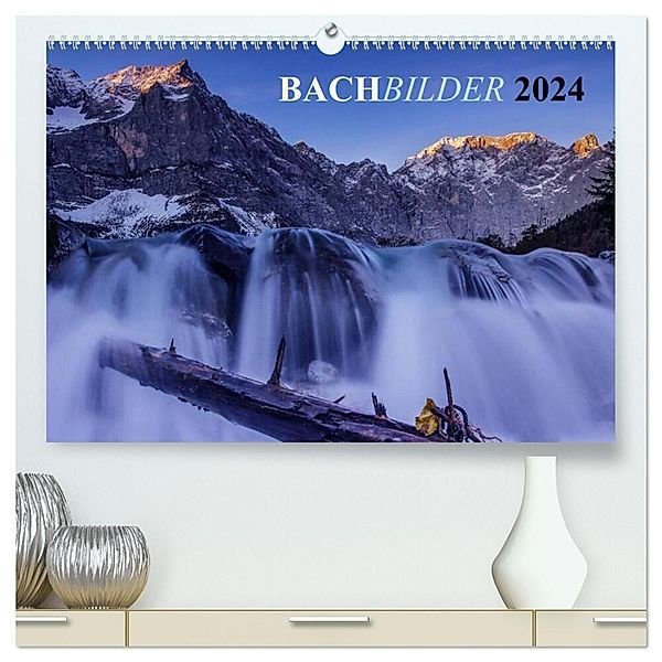 Bachbilder (hochwertiger Premium Wandkalender 2024 DIN A2 quer), Kunstdruck in Hochglanz, Norbert Maier