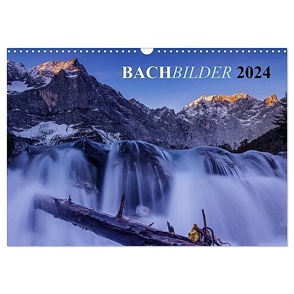 Bachbilder (Wandkalender 2024 DIN A3 quer), CALVENDO Monatskalender, Norbert Maier