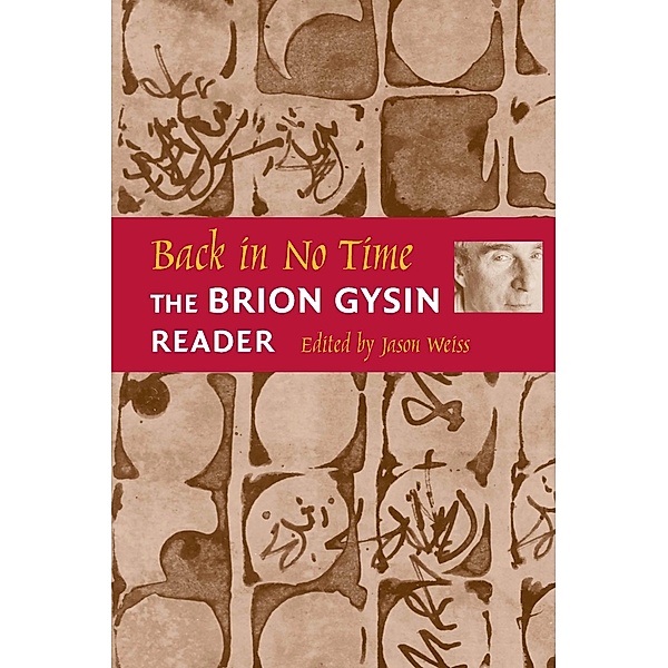 Back in No Time, Brion Gysin