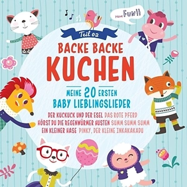 Backe Backe Kuchen (2)-Meine 20 Ersten Baby Liebli, Diverse Interpreten