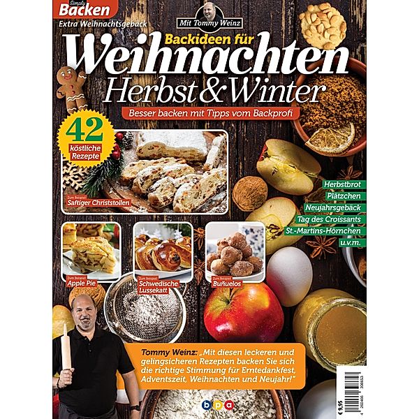 Backideen für Weihnachten Herbst & Winter, Tommy Weinz