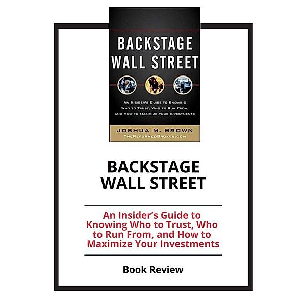 Backstage Wall Street, PCC
