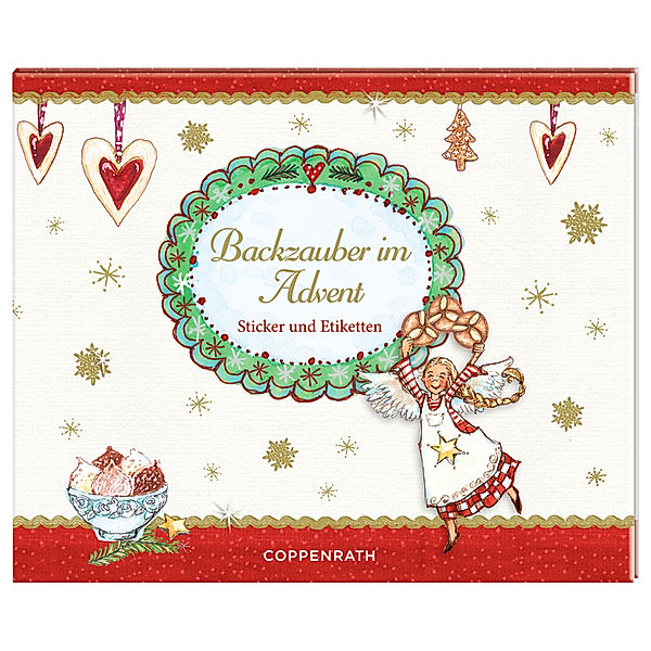 Backzauber im Advent, Sticker und Etiketten