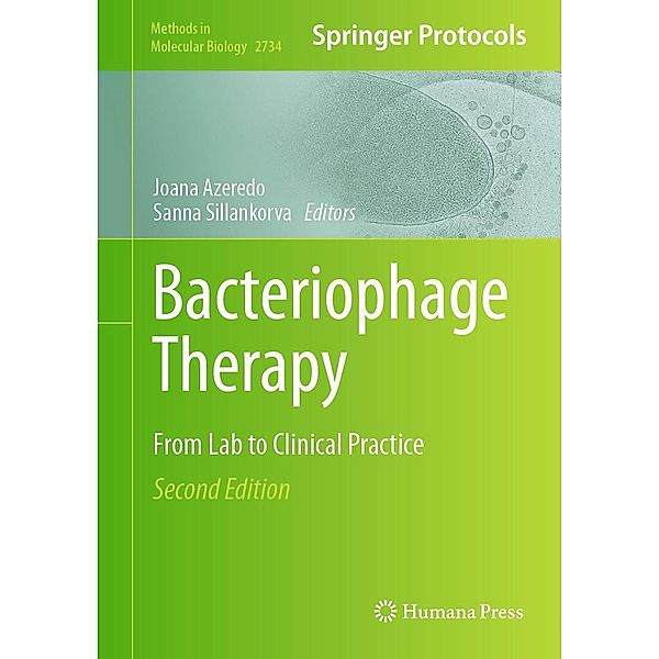 Bacteriophage Therapy / Methods in Molecular Biology Bd.2734