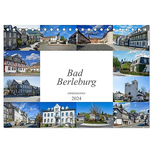 Bad Berleburg Impressionen (Tischkalender 2024 DIN A5 quer), CALVENDO Monatskalender, Dirk Meutzner