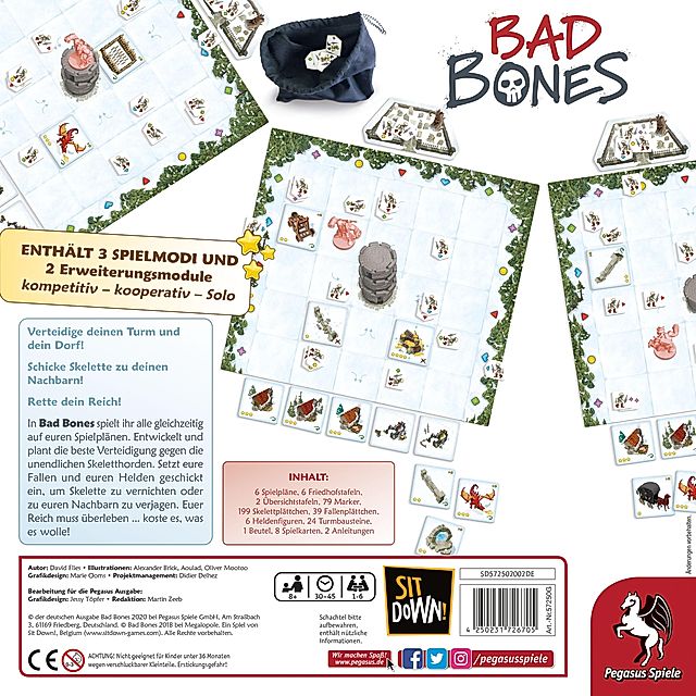 Bad Bones Spiel jetzt bei Weltbild.ch bestellen