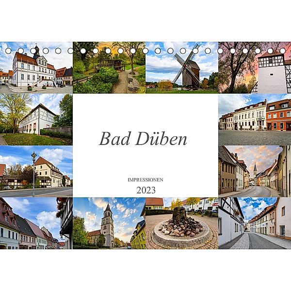 Bad Düben Impressionen (Tischkalender 2023 DIN A5 quer), Dirk Meutzner