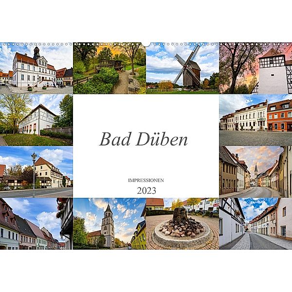 Bad Düben Impressionen (Wandkalender 2023 DIN A2 quer), Dirk Meutzner