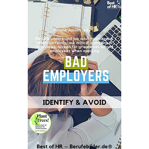 Bad Employers - Identify & Avoid, Simone Janson