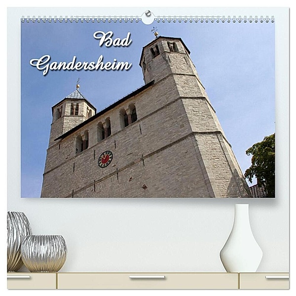 Bad Gandersheim (hochwertiger Premium Wandkalender 2024 DIN A2 quer), Kunstdruck in Hochglanz, Martina Berg