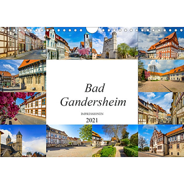 Bad Gandersheim Impressionen (Wandkalender 2021 DIN A4 quer), Dirk Meutzner