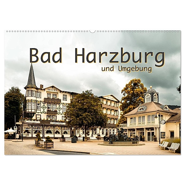 Bad Harzburg und Umgebung (Wandkalender 2024 DIN A2 quer), CALVENDO Monatskalender, Robert Styppa