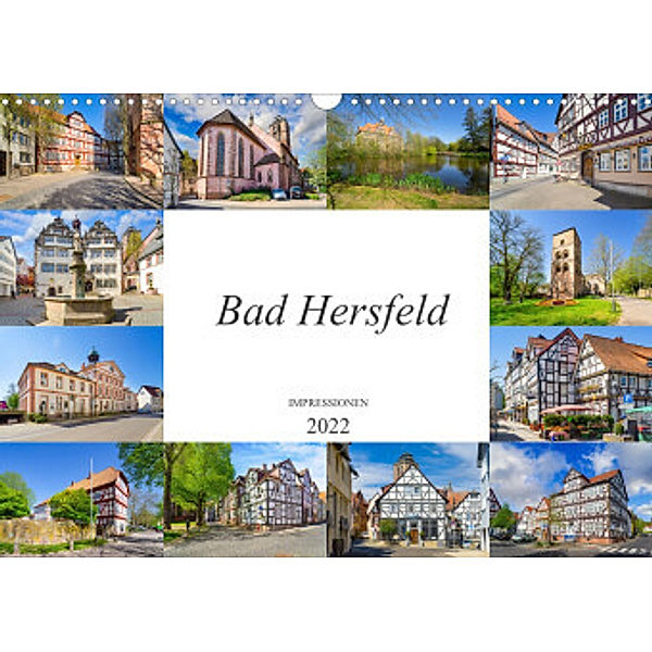 Bad Hersfeld Impressionen (Wandkalender 2022 DIN A3 quer), Dirk Meutzner