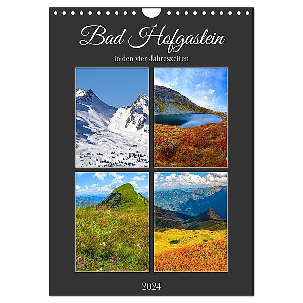 Bad Hofgastein (Wandkalender 2024 DIN A4 hoch), CALVENDO Monatskalender, Calvendo, Christa Kramer