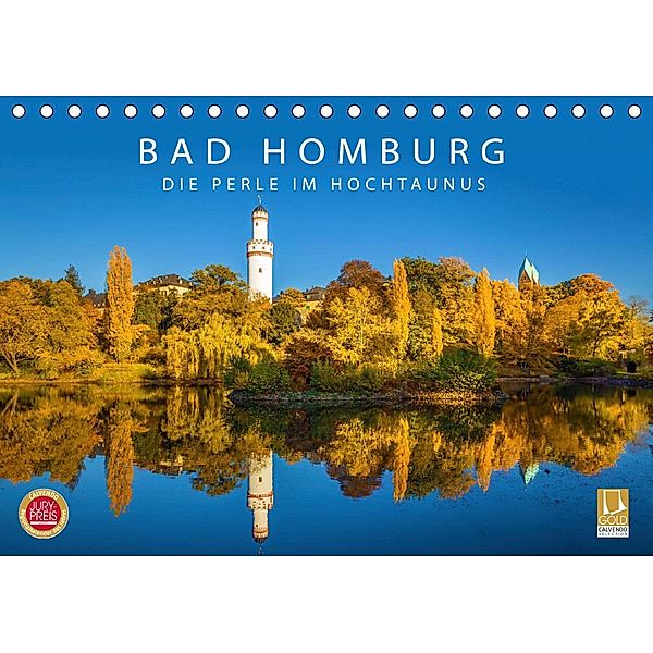 Bad Homburg - Die Perle im Hochtaunus (Tischkalender 2021 DIN A5 quer), Christian Müringer