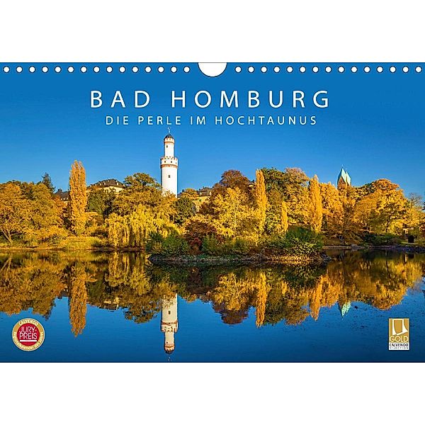 Bad Homburg - Die Perle im Hochtaunus (Wandkalender 2021 DIN A4 quer), Christian Müringer