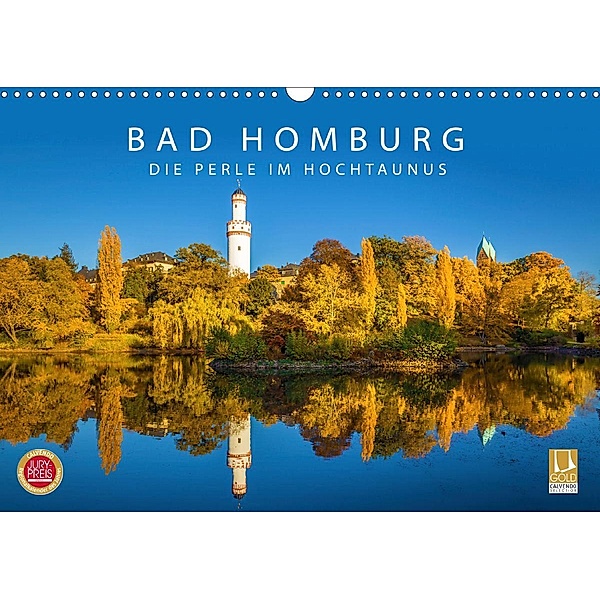 Bad Homburg - Die Perle im Hochtaunus (Wandkalender 2021 DIN A3 quer), Christian Müringer