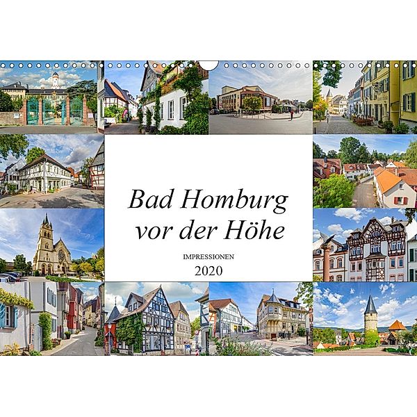 Bad Homburg vor der Höhe Impressionen (Wandkalender 2020 DIN A3 quer), Dirk Meutzner