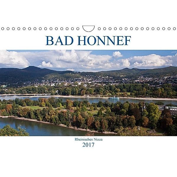 Bad Honnef - Rheinisches Nizza (Wandkalender 2017 DIN A4 quer), U. Boettcher