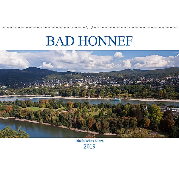 Bad Honnef - Rheinisches Nizza (Wandkalender 2019 DIN A2 quer), U. Boettcher