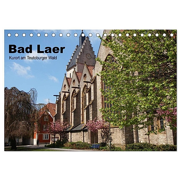 Bad Laer, Kurort am Teutoburger Wald (Tischkalender 2024 DIN A5 quer), CALVENDO Monatskalender, Martin Peitz