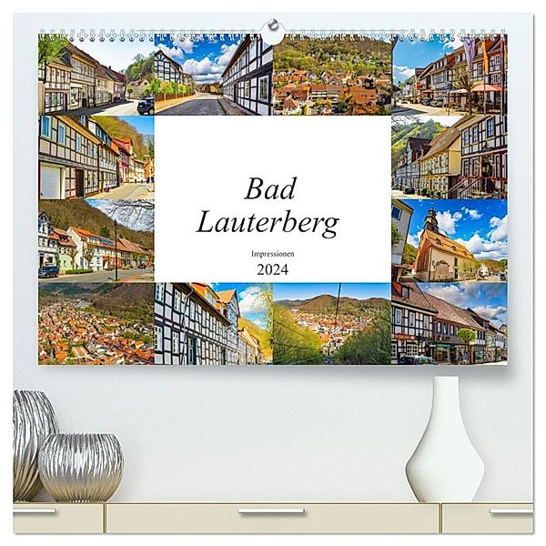 Bad Lauterberg Impressionen (hochwertiger Premium Wandkalender 2024 DIN A2 quer), Kunstdruck in Hochglanz, Dirk Meutzner
