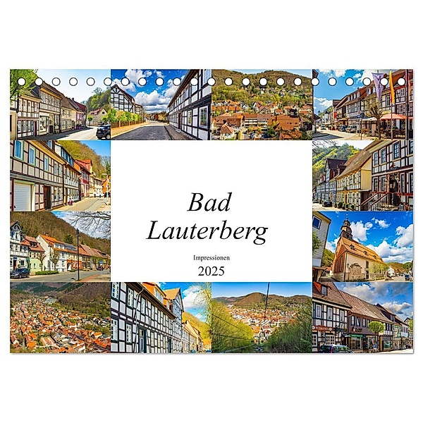 Bad Lauterberg Impressionen (Tischkalender 2025 DIN A5 quer), CALVENDO Monatskalender, Calvendo, Dirk Meutzner