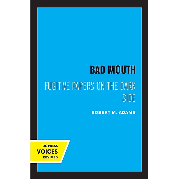 Bad Mouth / Quantum Books, Robert M. Adams