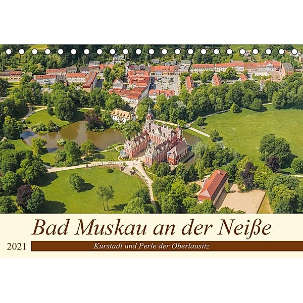 Bad Muskau an der Neisse (Tischkalender 2021 DIN A5 quer), ReDi Fotografie