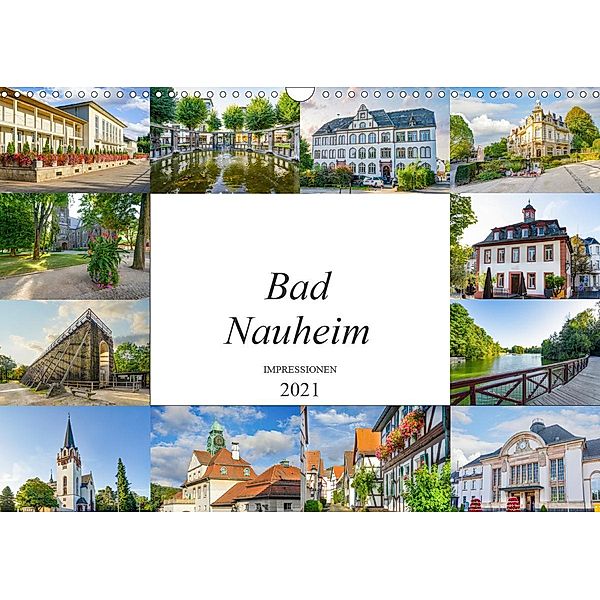 Bad Nauheim Impressionen (Wandkalender 2021 DIN A3 quer), Dirk Meutzner