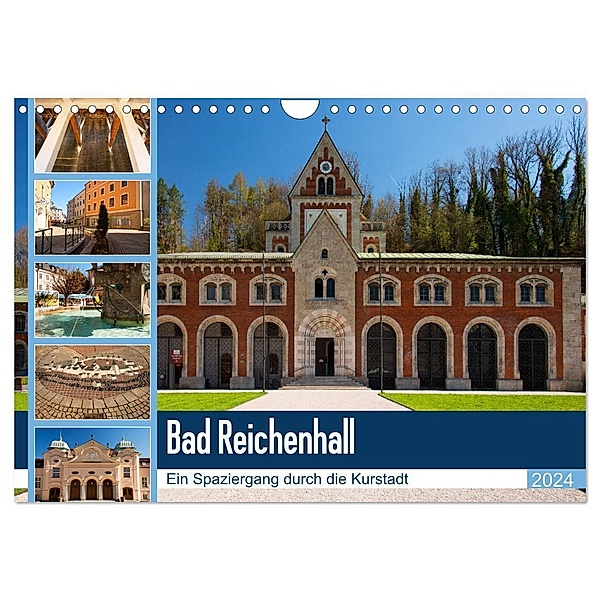 Bad Reichenhall (Wandkalender 2024 DIN A4 quer), CALVENDO Monatskalender, Sylvia Seibl