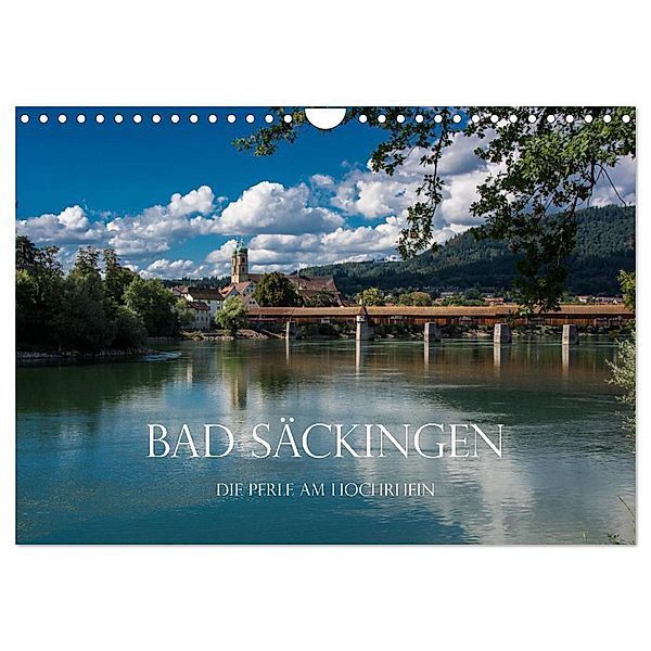 Bad Säckingen - Die Perle am Hochrhein (Wandkalender 2024 DIN A4 quer), CALVENDO Monatskalender, Stefanie und Philipp Kellmann