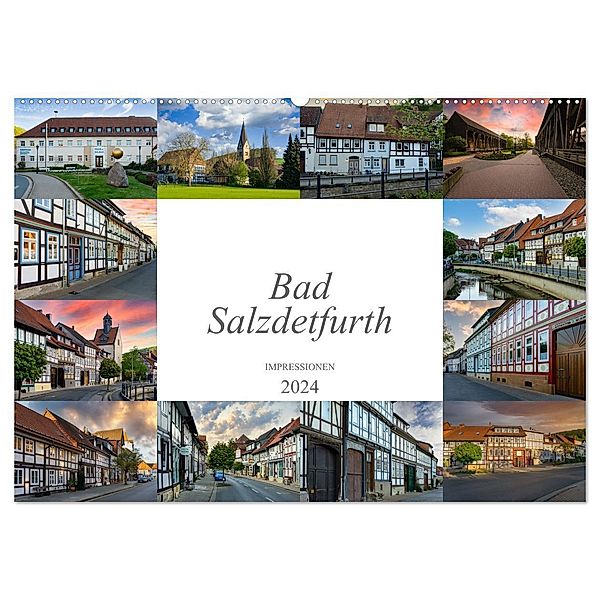 Bad Salzdetfurth Impressionen (Wandkalender 2024 DIN A2 quer), CALVENDO Monatskalender, Dirk Meutzner