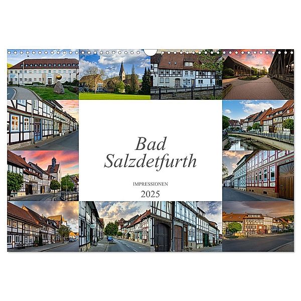 Bad Salzdetfurth Impressionen (Wandkalender 2025 DIN A3 quer), CALVENDO Monatskalender, Calvendo, Dirk Meutzner