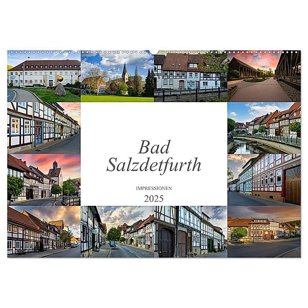 Bad Salzdetfurth Impressionen (Wandkalender 2025 DIN A2 quer), CALVENDO Monatskalender, Calvendo, Dirk Meutzner