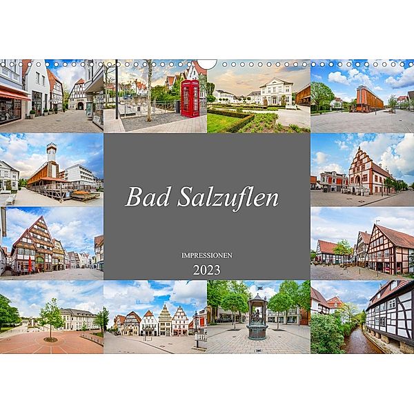 Bad Salzuflen Impressionen (Wandkalender 2023 DIN A3 quer), Dirk Meutzner