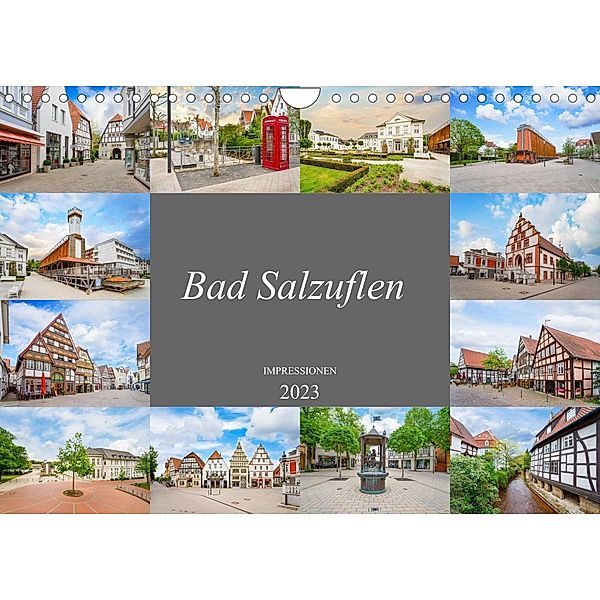 Bad Salzuflen Impressionen (Wandkalender 2023 DIN A4 quer), Dirk Meutzner