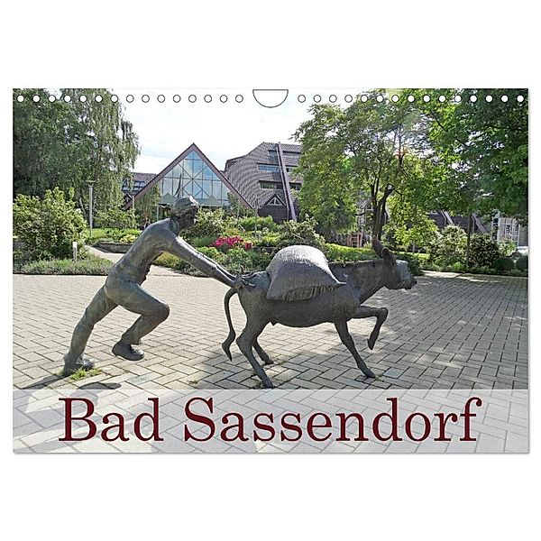 Bad Sassendorf (Wandkalender 2024 DIN A4 quer), CALVENDO Monatskalender, Janne