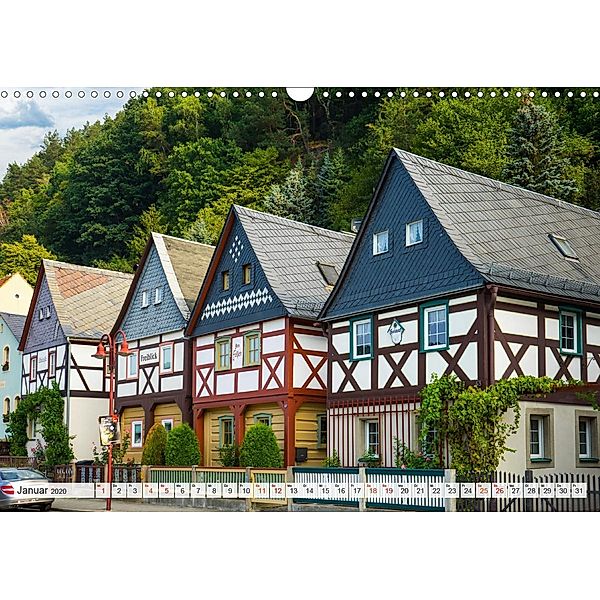 Bad Schandau Impressionen (Wandkalender 2020 DIN A3 quer), Dirk Meutzner