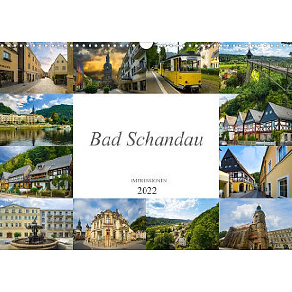 Bad Schandau Impressionen (Wandkalender 2022 DIN A3 quer), Dirk Meutzner