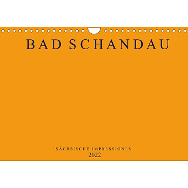 Bad Schandau - Sächsische Impressionen (Wandkalender 2022 DIN A4 quer), Holger Felix