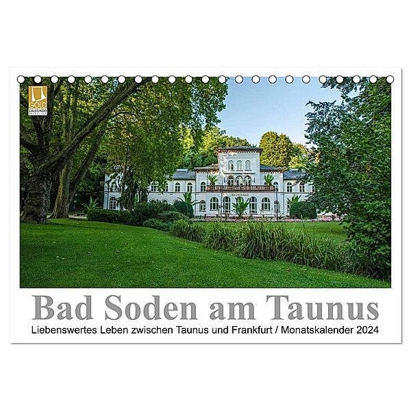 Bad Soden am Taunus (Tischkalender 2024 DIN A5 quer), CALVENDO Monatskalender, Dirk Vonten