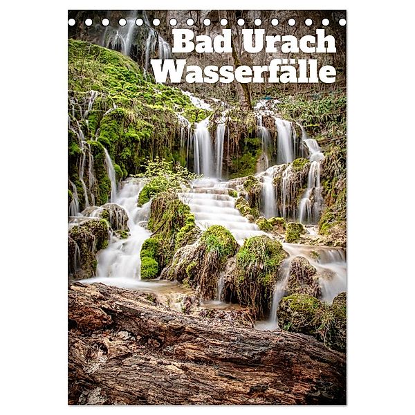 Bad Urach Wasserfälle (Tischkalender 2025 DIN A5 hoch), CALVENDO Monatskalender, Calvendo, Sascha Haas Photography