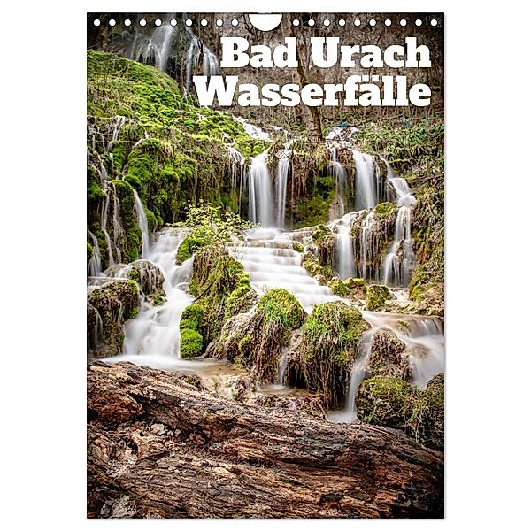 Bad Urach Wasserfälle (Wandkalender 2025 DIN A4 hoch), CALVENDO Monatskalender, Calvendo, Sascha Haas Photography