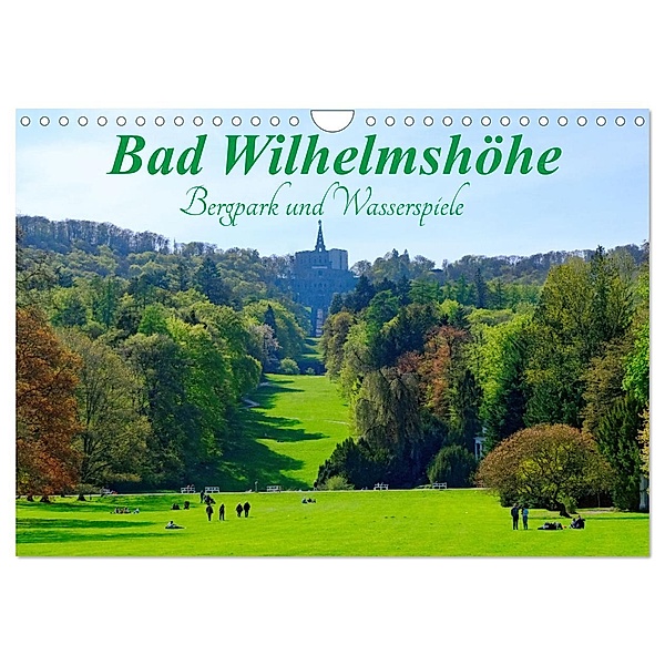 Bad Wilhelmshöhe Bergpark und Wasserspiele (Wandkalender 2024 DIN A4 quer), CALVENDO Monatskalender, Calvendo, Klaus Lielischkies
