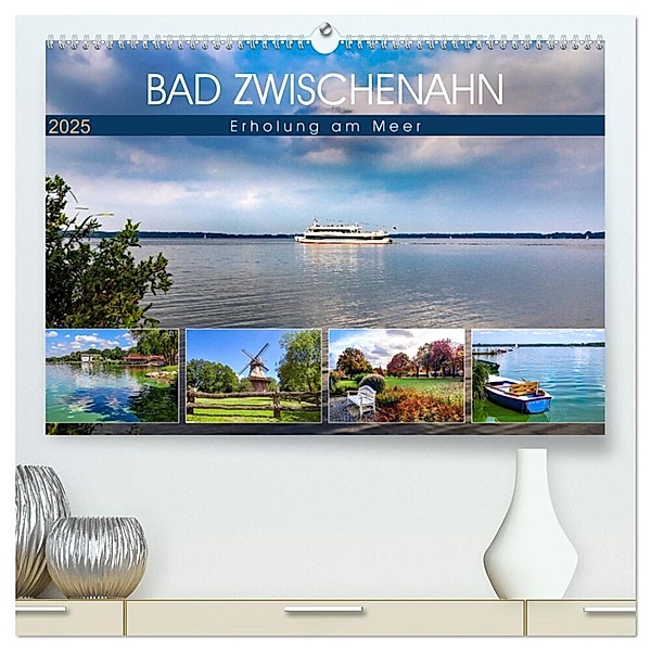 Bad Zwischenahn - Erholung am Meer (hochwertiger Premium Wandkalender 2025 DIN A2 quer), Kunstdruck in Hochglanz, Calvendo, Andrea Dreegmeyer