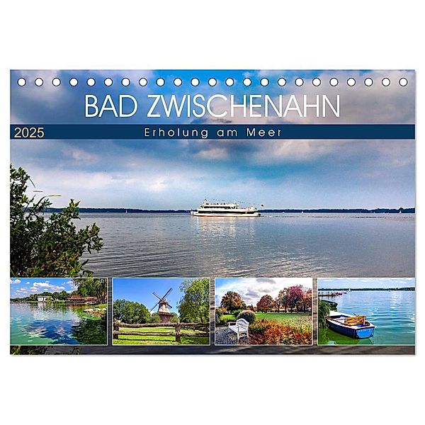 Bad Zwischenahn - Erholung am Meer (Tischkalender 2025 DIN A5 quer), CALVENDO Monatskalender, Calvendo, Andrea Dreegmeyer