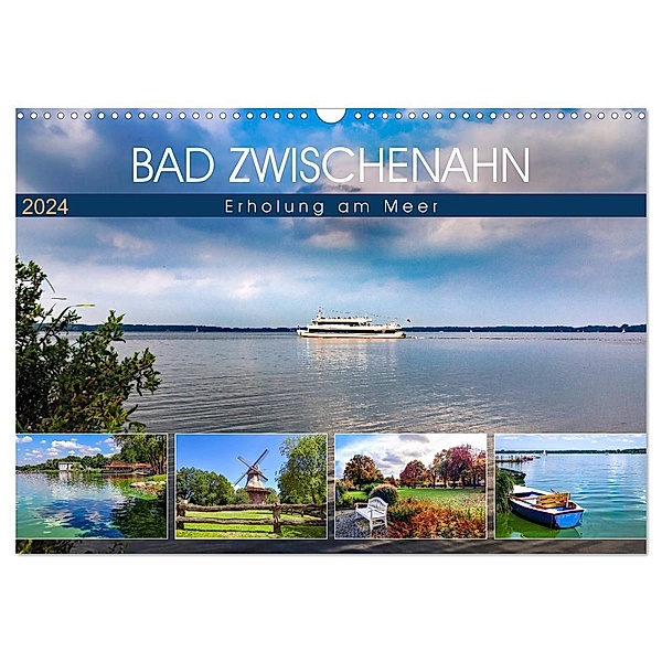 Bad Zwischenahn - Erholung am Meer (Wandkalender 2024 DIN A3 quer), CALVENDO Monatskalender, Andrea Dreegmeyer