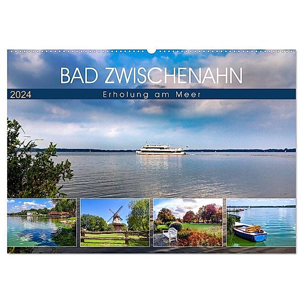 Bad Zwischenahn - Erholung am Meer (Wandkalender 2024 DIN A2 quer), CALVENDO Monatskalender, Andrea Dreegmeyer